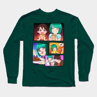 Manga Meal Time! Long Sleeve T-Shirt